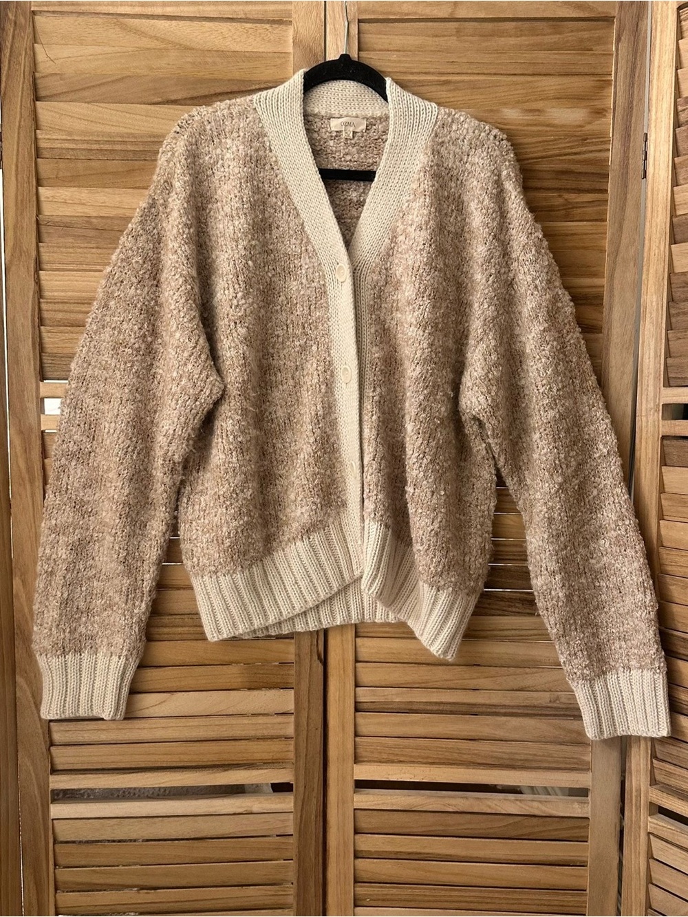 Ozma Leo Wool Blend Cardigan size XL/XXL